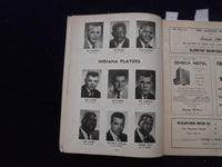 1959 NOV 7 FOOTBALL PROGRAM-INDIANA UNIV VS. OHIO STATE UNIV.-TOM MATTE-SP 5454U