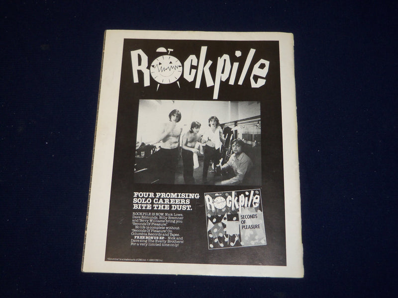 1980 DECEMBER TROUSER PRESS MAGAZINE - CHEAP TRICK COVER - SP 9608