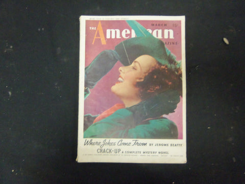 1936 MARCH AMERICAN MAGAZINE - GREAT COVER, PHOTOS, ARTICLES & ADS - ST 4030