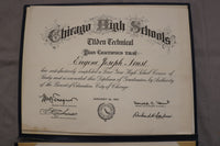 1920'S-1960'S TILDEN TECH HIGH SCHOOL EPHEMERA - LOT OF 10 PIECES - K 3447