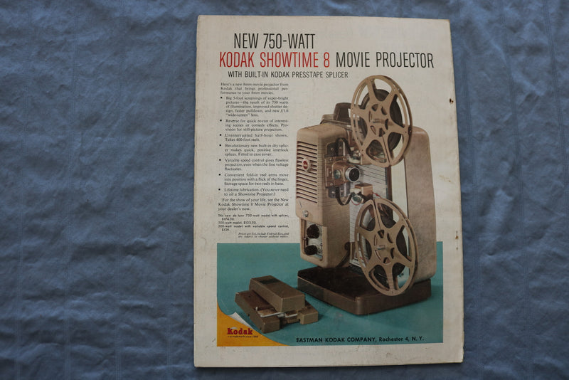 1958 JUNE MODERN PHOTOGRAPHY MAGAZINE - 35MM ISSUE! COVER - SP 1195T
