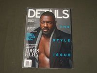 2014 SEPTEMBER DETAILS MAGAZINE - IDRIS ELBA COVER - B 1672