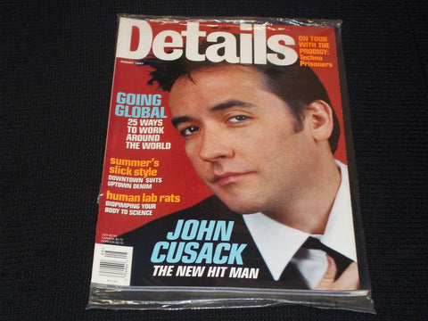 1997 AUGUST DETAILS MAGAZINE - JOHN CUSACK FRONT COVER - E 16891