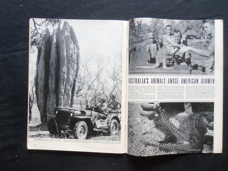 1943 NOVEMBER 22 LIFE MAGAZINE - FOOT SOLDIERS - L 366
