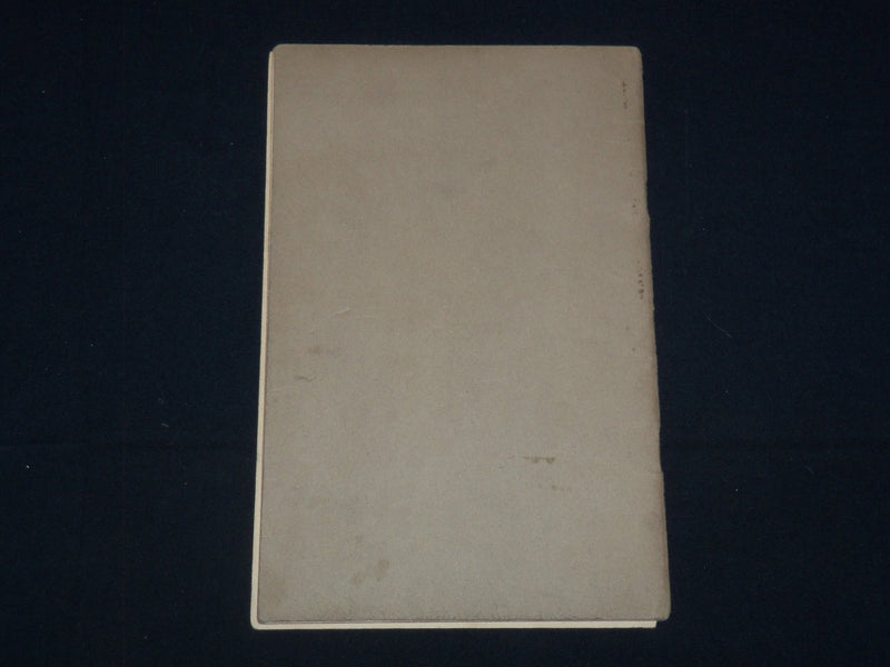 1923 DUST OF THE ROAD STAGE GUILD PLAYS BOOKLET BY KENNETH GOODMAN - K 2033
