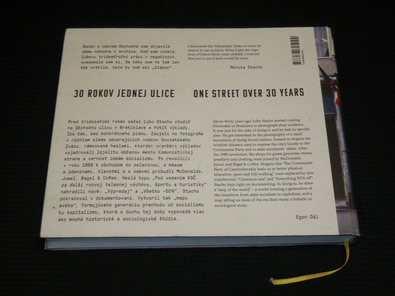 2014 OBCHODNA 1984-2014 - LUBO STACHO - SOFTCOVER BOOK - PHOTOS - R 713L