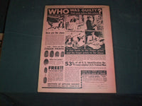 1945 SEPTEMBER THE NATIONAL POLICE GAZETTE MAGAZINE - BOGART & BACALL - B 5919