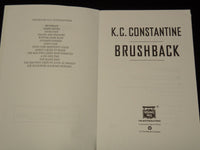 1997-1998 K. C. CONSTANTINE NOVELS LOT OF 2 - SOFTCOVER - BRUSH BACK - KD 4270T
