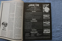 1974 JANUARY STOCK CAR RACING MAGAZINE - GETTING THE NOISE OUT - ST 1003R