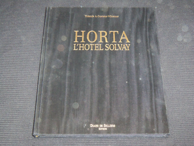 1996 HORTA L'HOTEL SOLVAY HARDCOVER BOOK W/ SLIPCASE - FRENCH - R 724A
