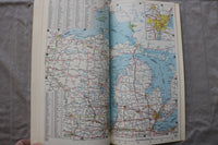 1964 HAMMOND ROAD ATLAS OF THE UNITED STATES - WORLD'S FAIR EDITION - K 3458