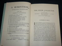 1956 SPRING THE BOOK COLLECTOR MAGAZINE - JOHN RYDER - J 6823