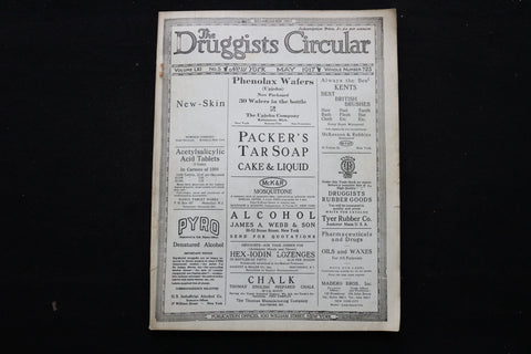 1917 MAY THE DRUGGISTS CIRCULAR MAGAZINE - 10140