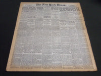 1929 OCTOBER 7 NEW YORK TIMES - HOOVER ANNOUNCES NAVAL PARLEY JAN 20 - NT 6863