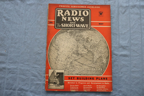 1934 MAY RADIO NEWS AND THE SHORT-WAVE MAGAZINE - ST 1006Q