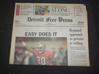 1995 JAN 30 DETROIT FREE PRESS NEWSPAPER-49ERS BEAT CHARGERS SUPER BOWL- NP 7659