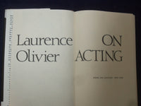 1986 LAURENCE OLIVIER ON ACTING HARDCOVER BOOK - KD 9170
