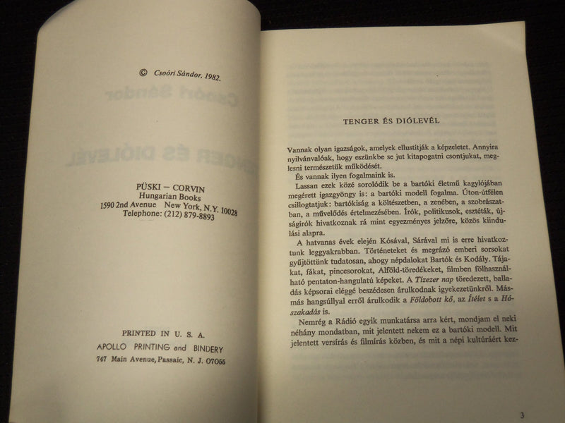 1981-1985 HUNGARIAN LITERATURE BOOKS LOT OF 5 - SOFTCOVER - O 2596J