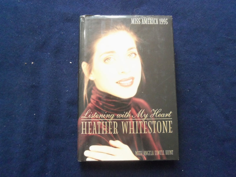 1966 LISTENING WITH MY HEART HARDCOVER BOOK-INSCRIBED BY H. WHITESTONE - KD 8534