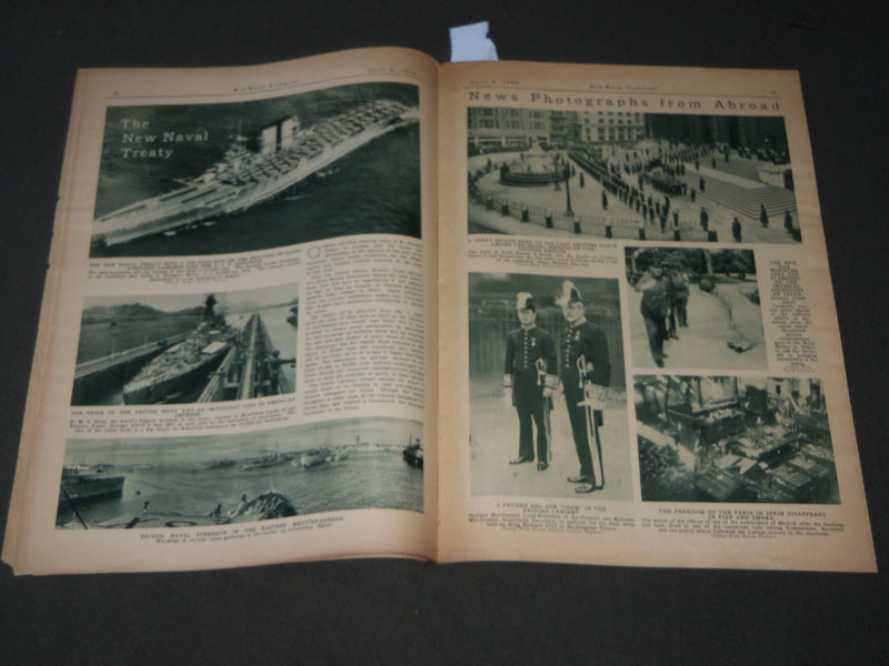 1936 APRIL 4 MID-WEEK PICTORIAL MAGAZINE SECTION - LUCREZIA BORI - J 3239