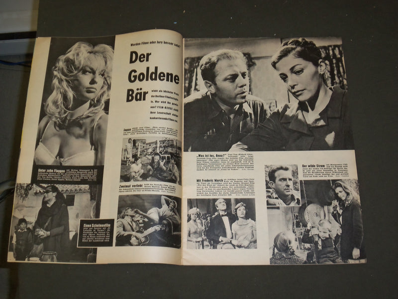 1960 JUNE 21 FILM REVIEW (GERMAN) MAGAZINE - NICE PHOTOS, ARTICLES & ADS- B 4001