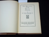 1934 THE MYSTERIES OF THE ROSARY & OTHER POEMS BOOK SIGNED BY RAUSCHER - KD 7571