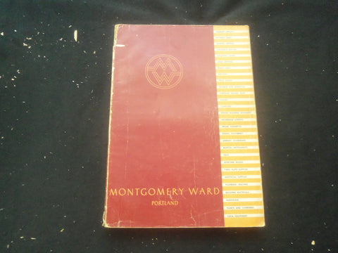 1934-35 FALL AND WINTER MONTGOMERY WARD CATALOG - PORTLAND, OREGON - R 93K