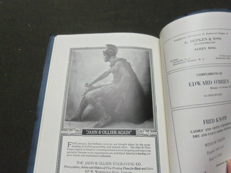 1926 HASBROUCK HEIGHTS HIGH SCHOOL YEARBOOK - SILVER BLUE EDITION NJ - YB 620