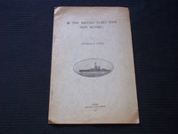 1915 IF THE BRITISH FLEET HAD NOT MOVED SOFTCOVER BOOK BY ARCHIBALD HURD- J 7151