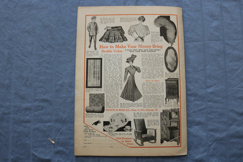 1908 SEPTEMBER THE MOTHER'S MAGAZINE - GREAT ILLUSTRATIONS & STORIES - ST 1000F