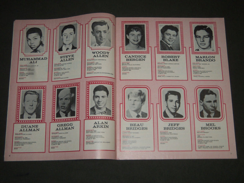 1977 CELEBRITY YEARBOOK MAGAZINE - HIGH SCHOOL PHOTOS OF STARS - ST 4960