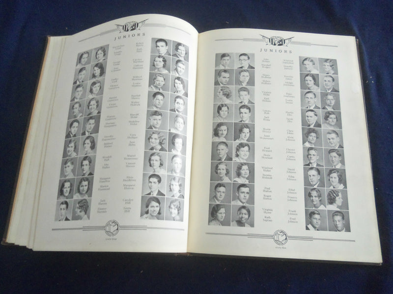 1932 THE ANNUAL ROCKFORD HIGH SCHOOL YEARBOOK - ROCKFORD, ILLINOIS - YB 2607