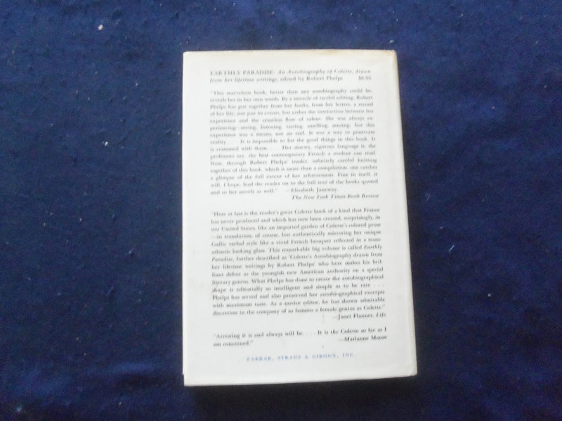 1967 COLETTE THE PURE & THE IMPURE HARDCOVER BOOK INTRO BY JANET FLANNER-KD 8238