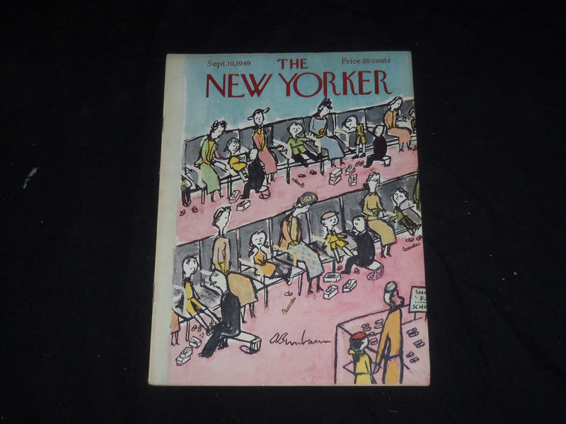 1949 SEPTEMBER 10 THE NEW YORKER MAGAZINE - ILLUSTRATED COVER - NY 330