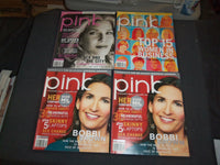 2006-2008 PINK MAGAZINE - LOT OF 7 - GREAT COVERS - TYRA BANKS - O 3160