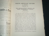 1909 NORTH AMERICAN REVIEW LOT OF 11 ISSUES - NICE STORIES/ARTICLES - WR 662