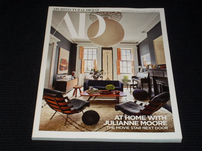 2017 NOVEMBER ARCHITECTURAL DIGEST MAGAZINE - JULIANNE MOORE COVER - E 3534