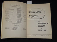 1950 FACTS AND FIGURES ON GOVERNMENT FINANCE BOOK - TAX FOUNDATION - J 9878