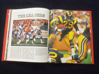 1987 THE WORLD OF PRO FOOTBALL HARDCOVER BOOK - KD 8721