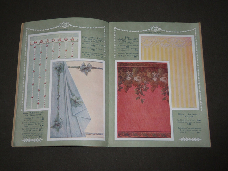 1910-1911 P. DELEPOULLE DECORATION A BON MARCHE FRENCH CATALOGUE - FR 729