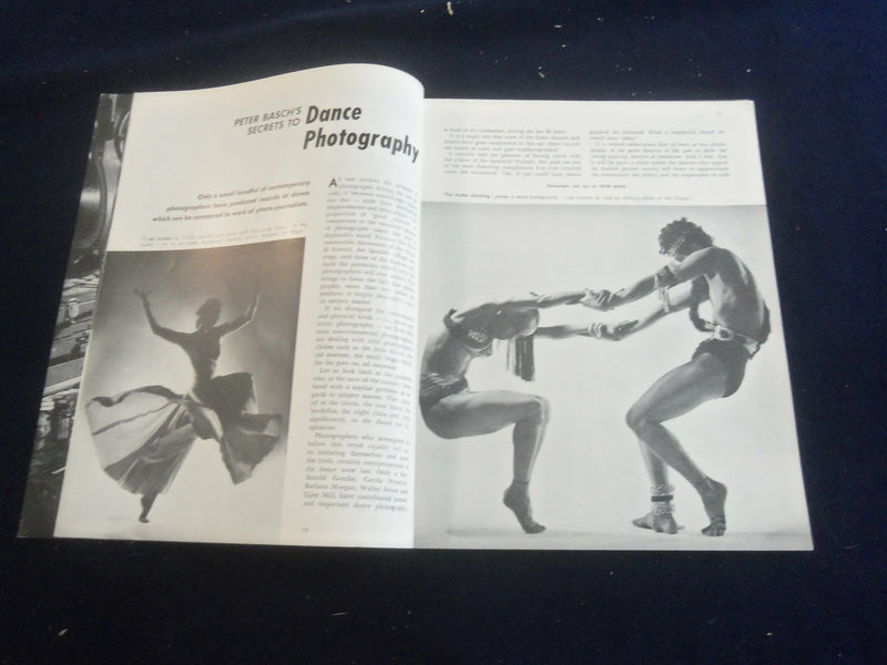 1954 MARCH ART PHOTOGRAPHY MAGAZINE - NICE PHOTOGRAPHS & STORIES - SP 7491Q