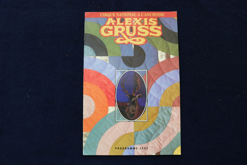 1985-1994 ALEXIS GROSS CIRCUS PROGRAMS - FRENCH - LOT OF 18 - O 3514