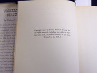 1951 UMBERTO'S CIRCUS HARDCOVER BOOK BY EDUARD BASS- KD 703G