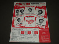 1962 MINEOLA PLAYHOUSE SUMMER FESTIVAL OF STARS LOT OF 7 - PROMOTIONAL - J 2451