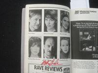 1990 ASPECTS OF LOVE PLAYBILL - JOHN CULLUM + 4 SIGNATURES - J 8207