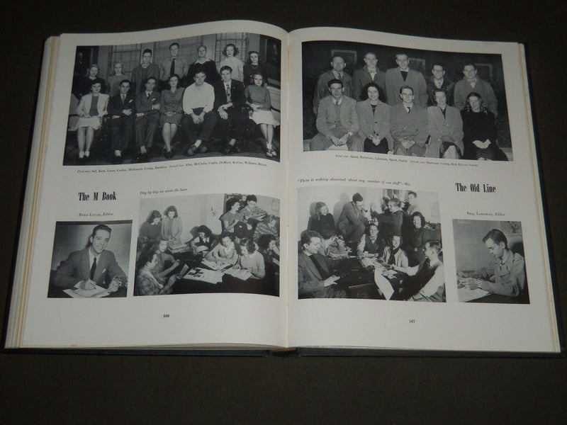 1947 TERRAPIN UNIVERSITY OF MARYLAND COLLEGE YEARBOOK - GREAT PHOTOS - YB 1173