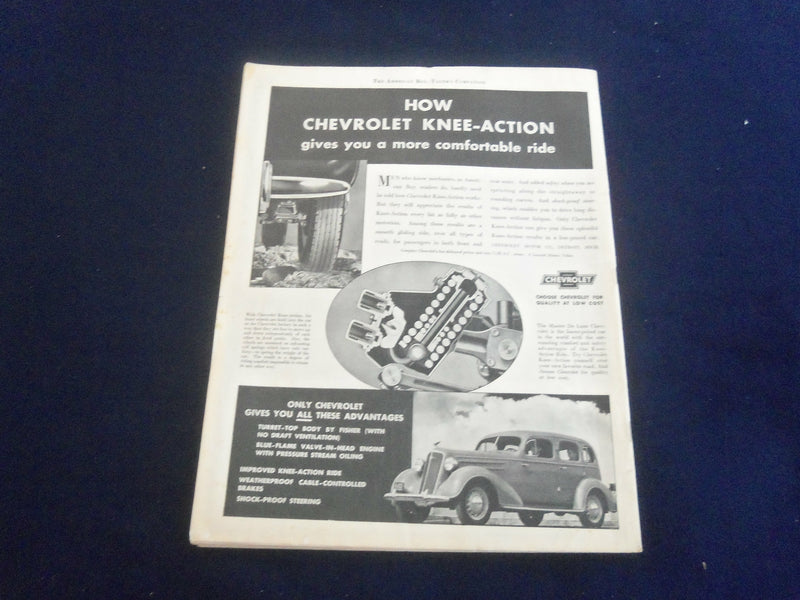 1935 SEPTEMBER AMERICAN BOY MAGAZINE - THE HOUSE OF FEERE - ST 7090