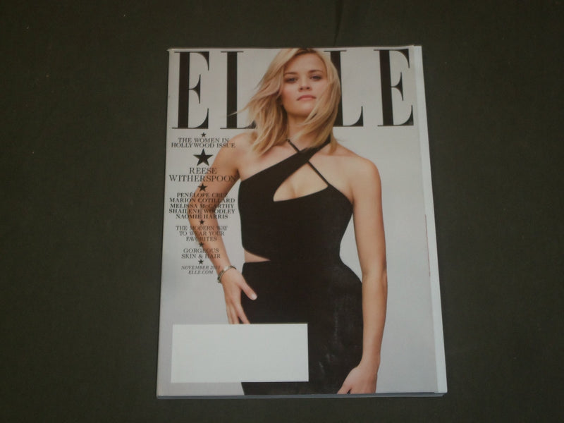 2013 NOVEMBER ELLE MAGAZINE - REESE WITHERSPOON COVER - B 1911