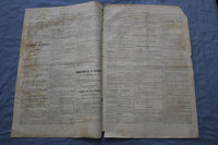 1871 MAY 21 LE GRELOT NEWSPAPER - PARIS A TABLE, PAR BERTALL - FRENCH - NP 8463
