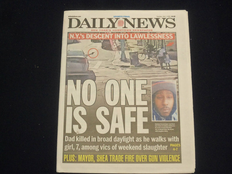 2020 JULY 7 NEW YORK DAILY NEWS NEWSPAPER - PAT MAHOMES SIGNS FOR $503 MILLION
